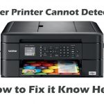 Brother Printer Cannot Detect Ink