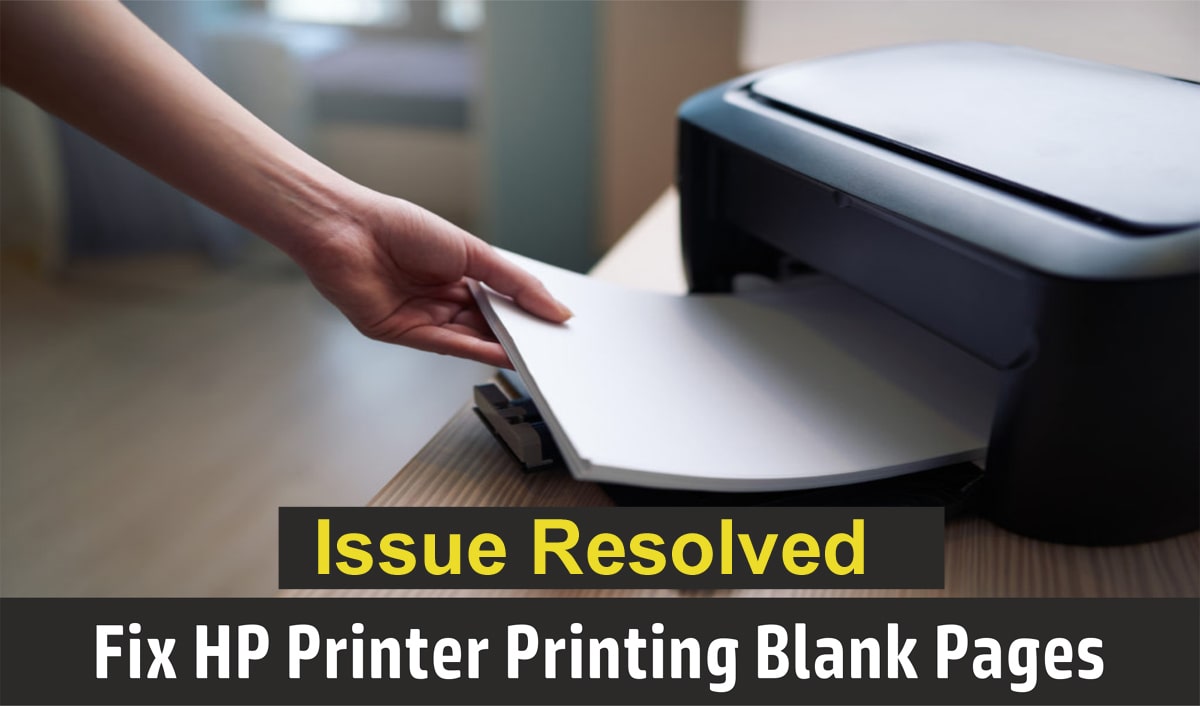 HP Printer Printing Blank Pages