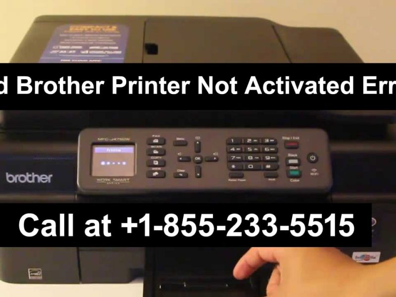Brother Printer Not Activated Error 41
