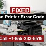 Epson Printer Error Code 0xea