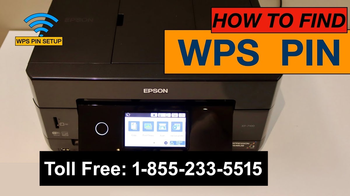 WPS PIN on Epson Printer