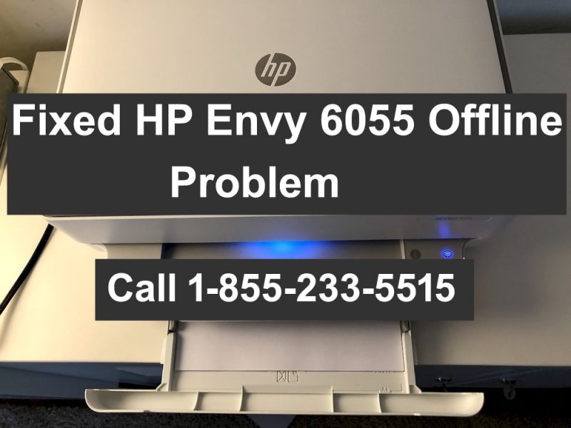 HP Envy 6055 Offline Error