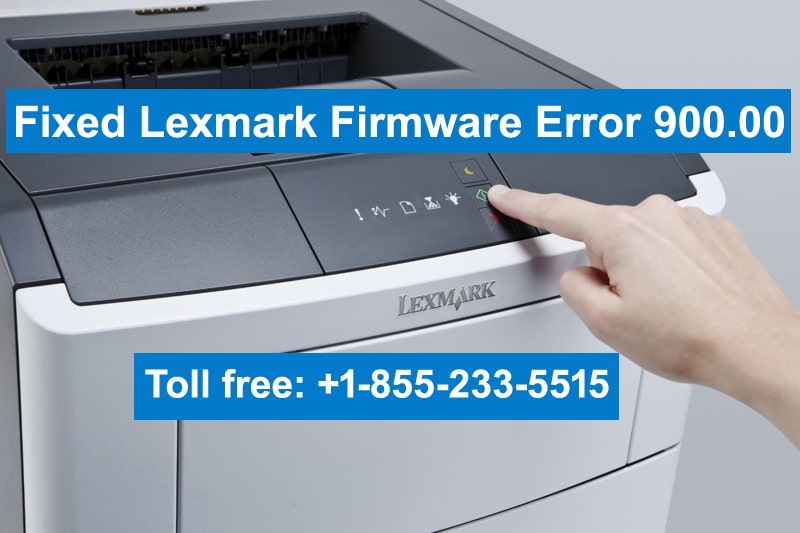 Lexmark Firmware Error 900.00
