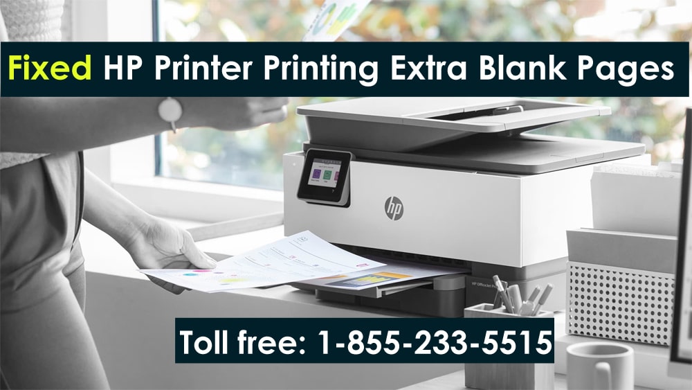 HP Printer Printing Extra Blank Pages Problem