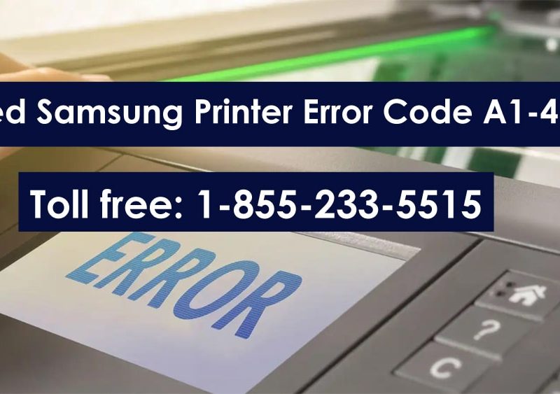 Samsung Printer Error Code A1-4112