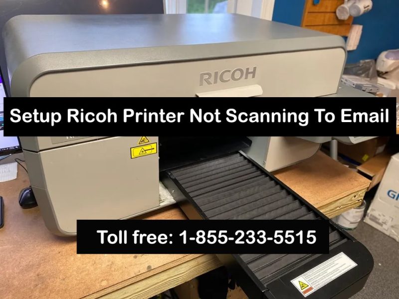 Setup Ricoh Printer Not Scanning