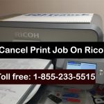 Cancel Print Job On Ricoh Printer
