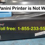 Panini Printer is Not Working