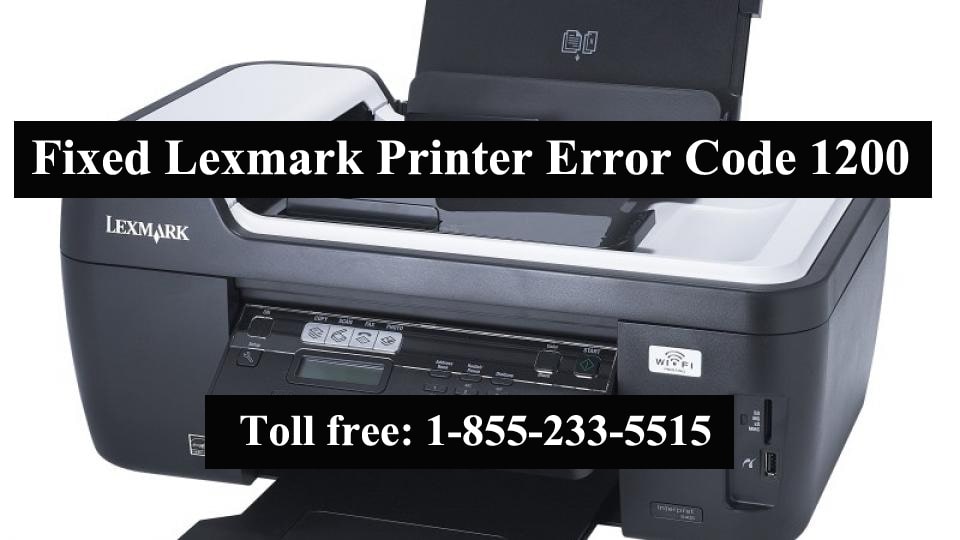Lexmark Printer Error Code 1200