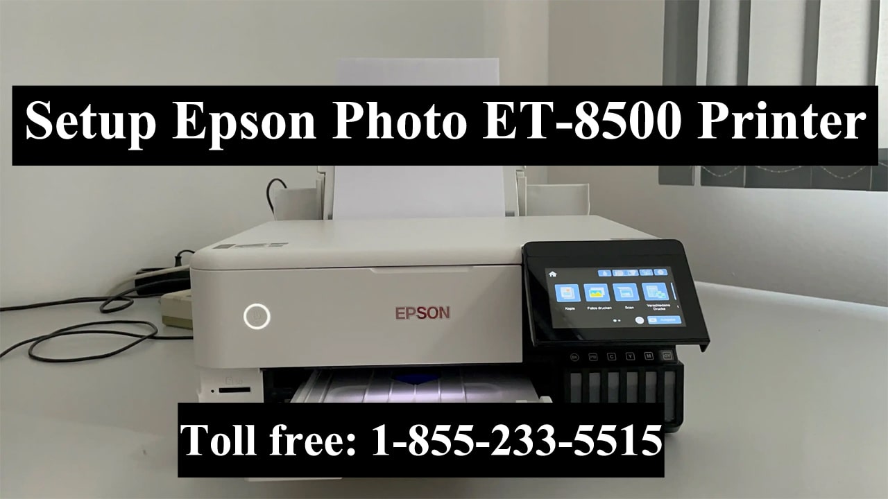 Setup Epson Photo ET-8500 Printer