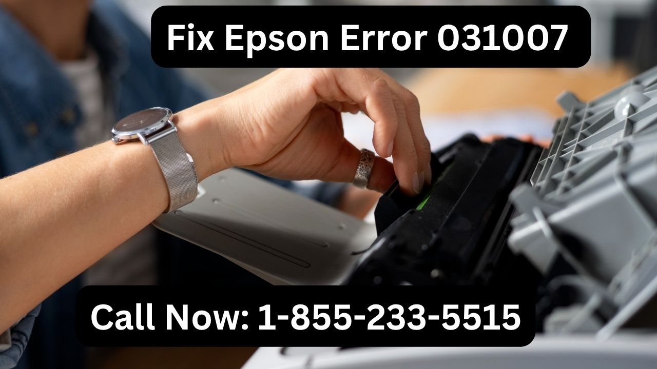 Epson error 031007